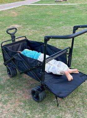 夜市04WR6R0m推车户外折叠折叠摆摊四购物儿童车轻便宝双胞胎小拉