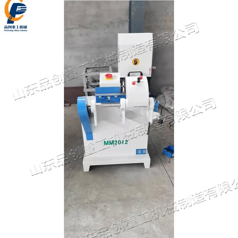 木单双带圆棒砂光机全自动工圆棒木弯曲抛光机去圆FDC棒毛刺设备