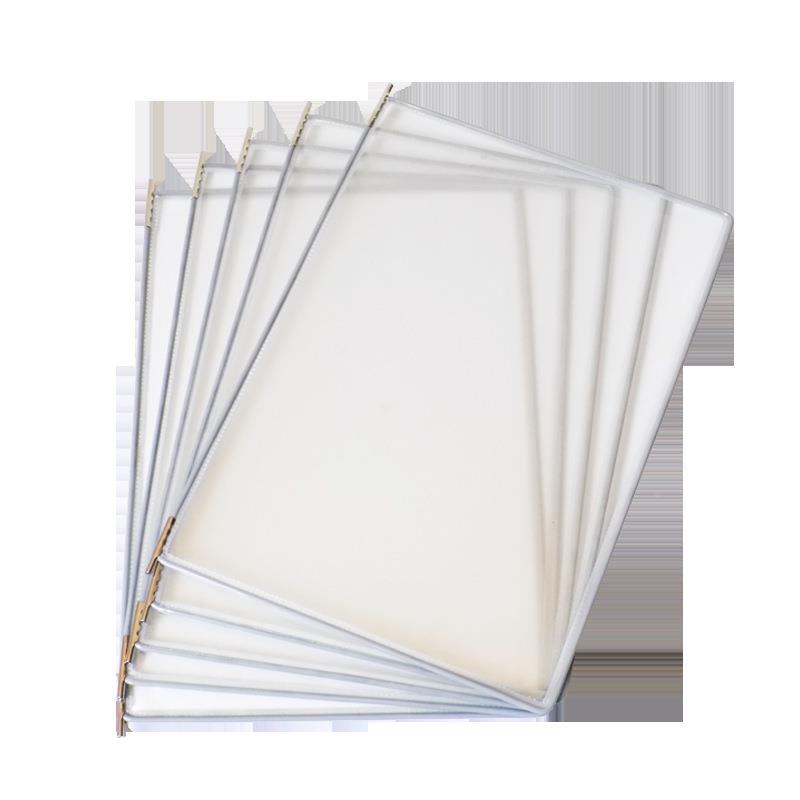 武A410页展10页壁挂式资吉料架A4标准作业指件导书展示文夹件文万