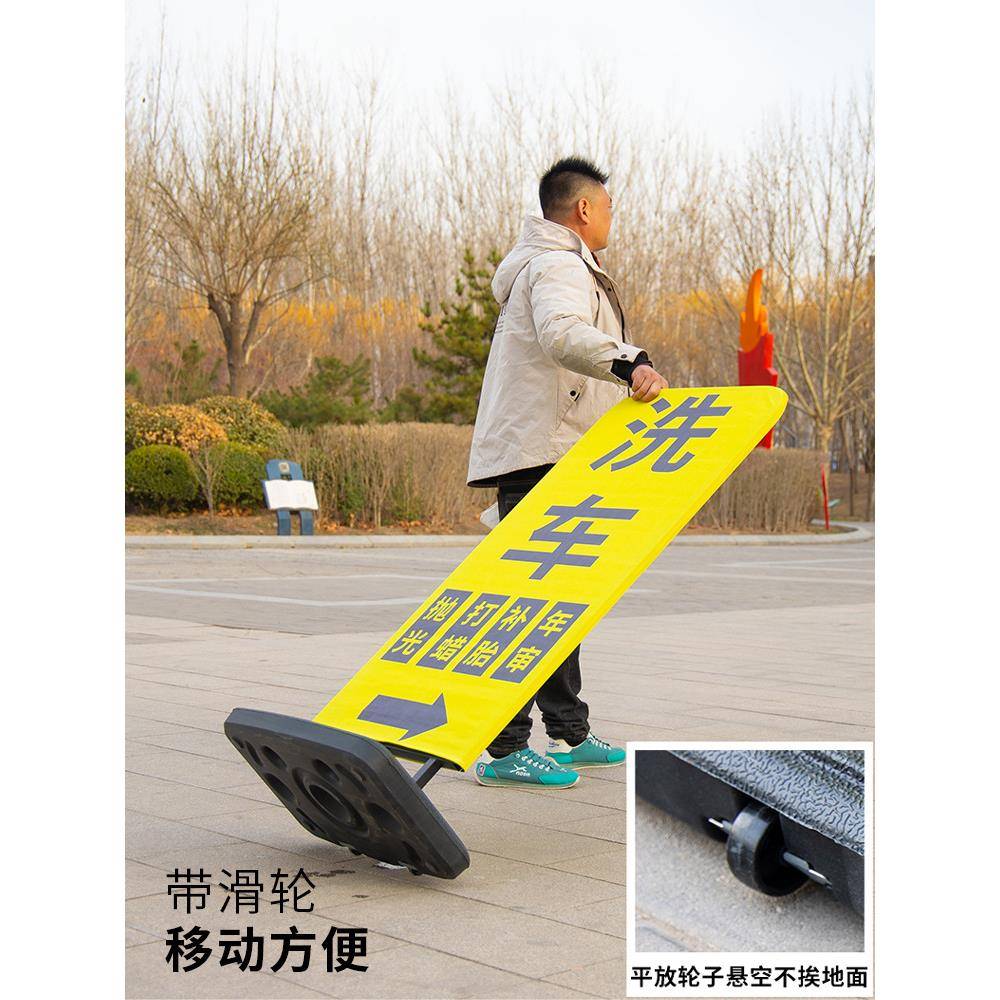 广告牌指示牌无品牌/立式户外停车场导向牌牌落地箭头引路区指引