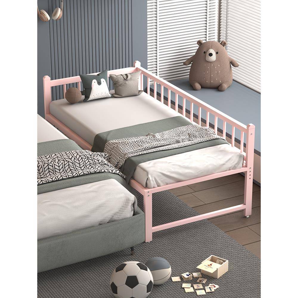 ft儿童拼接床加高护栏加防床边可10-25宽调节高度宝婴儿摔单宝人