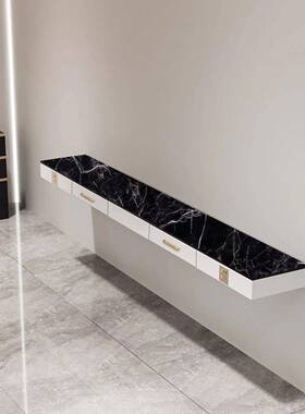 理发带店专用理发石台大面镜台抽屉美店染烫区一XIK体柜子易安装