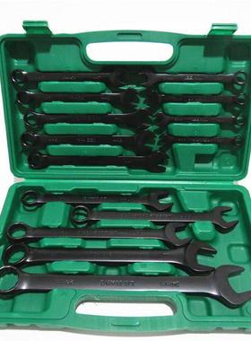 1件套两用扳开191口梅花呆梅手套装汽修五工具4黑色盒装金板子8-2