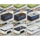 圆升角茶几现代简约小户型专Q1用款 意式 岩板茶几餐降桌两用带凳全子