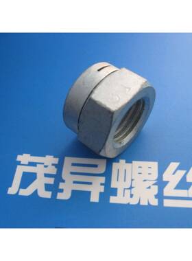 开自锁厚E双型槽螺母N939F25411