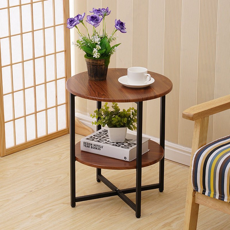 小圆桌欧式沙发旁的卧室茶几网红小茶几客厅的茶几家用简约边几