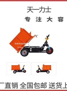 天一士力电动平板车小老虎输小推车仓建筑手推运搬运库拉货车YFV