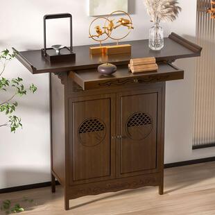 中式玄关桌子窄门厅条案桌条几客厅现代供超简约新靠墙792家用神