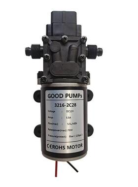 71912V18V2V4水8V70W压力泵开关智4能隔膜洗扫地机高压清洗泵