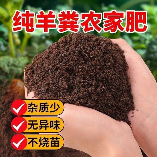 羊粪发酵有机肥内蒙古纯羊粪肥料