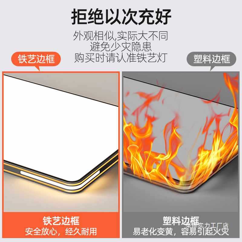 led正方形吸顶灯客厅灯2025新款卧室灯现代简约大气餐厅中山灯具