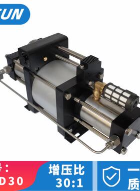 液压升压泵气驱气动试压水泵200公斤30倍UBD30气动液压升压机