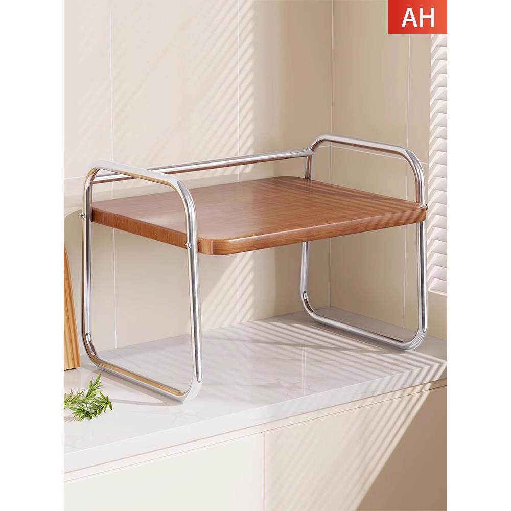 打印机放置柜办公室桌面收纳架多功能家用复印机支架桌上分层架子