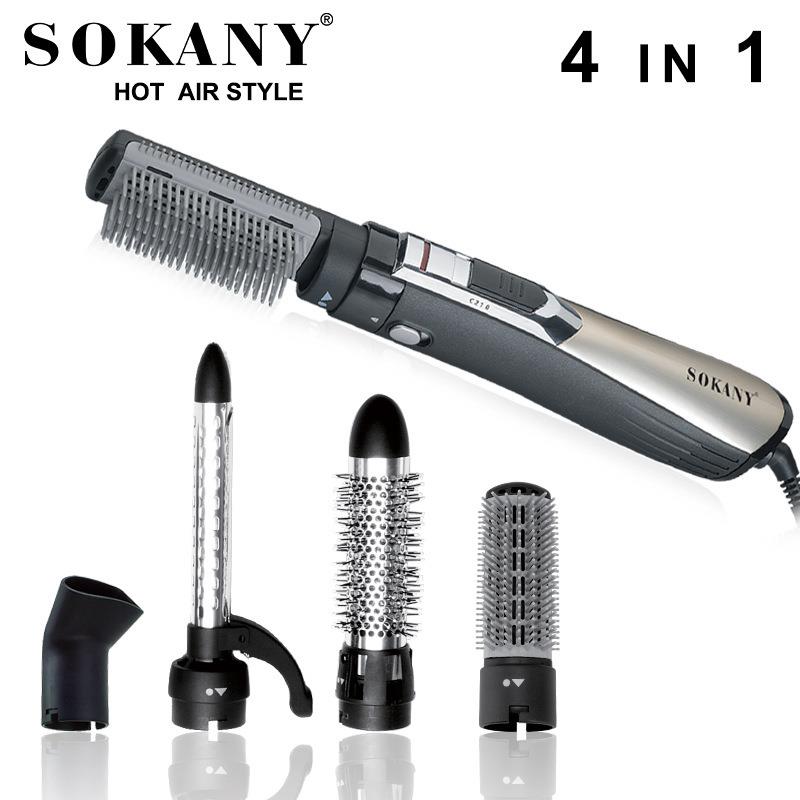SOKANY吹风卷自动旋转卷发神器内扣卷发器梨花头大卷风梳棒不伤发