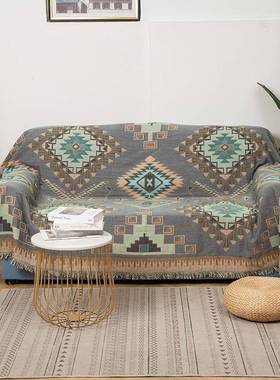 西米亚沙发巾全盖盖沙发39866毯防尘沙发罩沙发盖多毯四波季通用功能毯