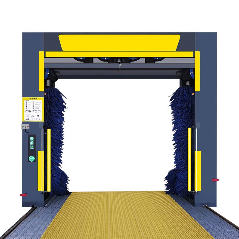 河南加油站洗车机无人自助洗商车机用电脑车机连洗车续隧DAI道式