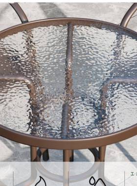 庭闲户休外桌椅露天防水防晒园院子喝茶院外74633摆折叠花茶几小