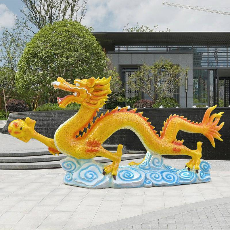 玻璃钢园林动草物UPP摆件二生肖品雕十塑景观小品户外园区坪装饰