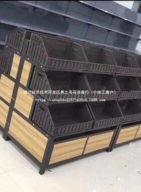 超市水QOV果蔬菜架架架水果货架展示多货功能鲜架水果蔬菜果蔬生