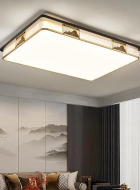 全铜中式吸新顶灯客厅DJC工灯实木护眼客厅简约餐厅卧餐室房间灯