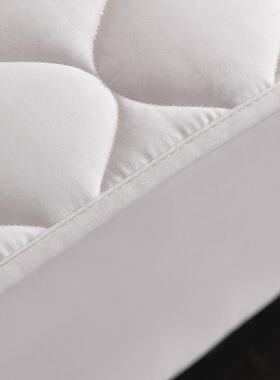 100s双面纯床笠夹床棉床垫保护套贡缎RYN全棉棕垫套棉护垫