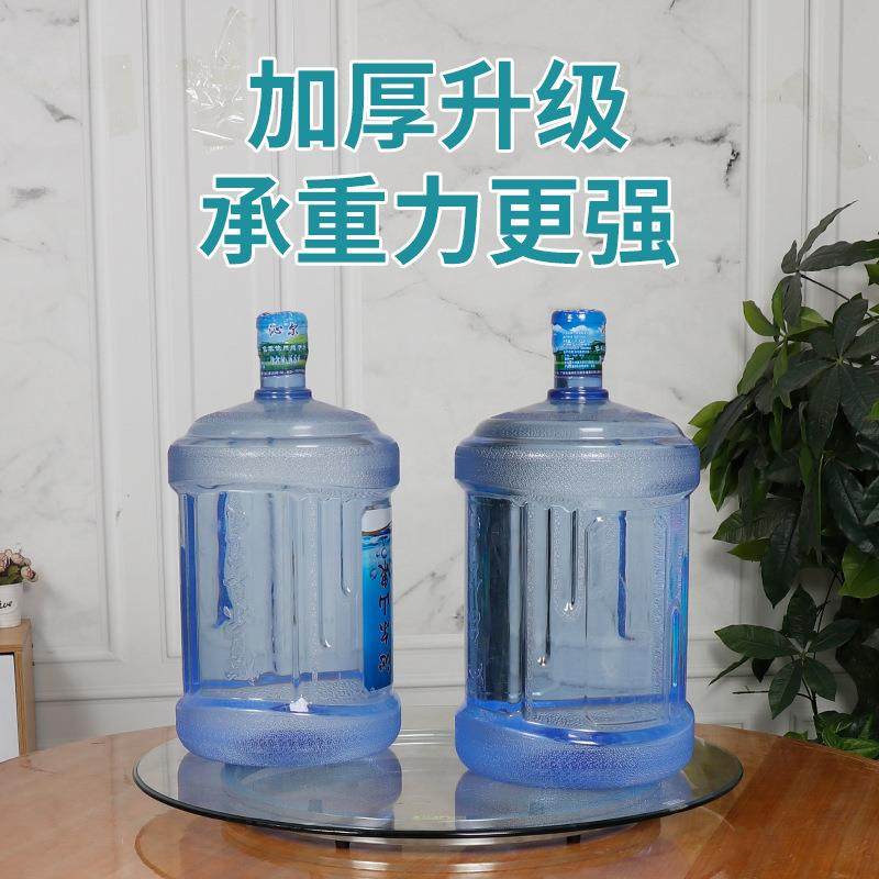 餐桌轴转盘底座承实木圆桌玻璃桌圆不形锈转钢芯HAN旋转家用轨道