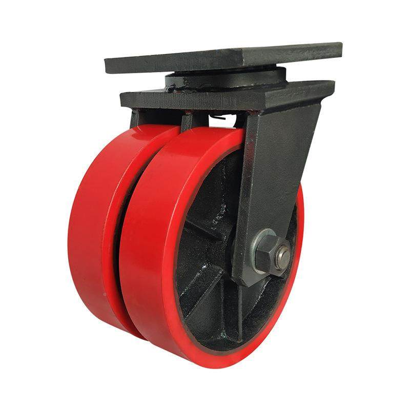 超重型8寸铁芯P26331双排万0向轮轮子1U寸2寸1聚氨酯3吨5吨双轮脚,农机/农具/农膜,其它农用工具,淘宝优惠券,粉丝福利购,淘宝优惠卷