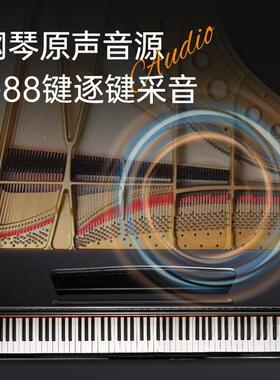 SRR8锤键电钢琴成人重童初儿学者入门家用电LCL子琴专8业十级考铜