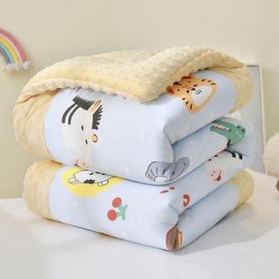 A类儿豆豆被幼盖园专用被子加厚小PLG学生午儿睡婴冬被儿童毯春秋