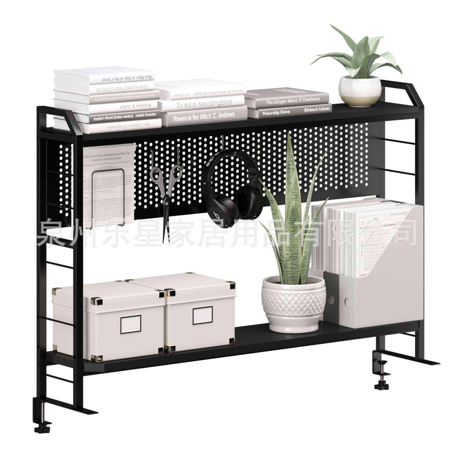 书桌收纳学置物架桌面架桌上梯形架GTV电脑桌放桌子子上的书生展