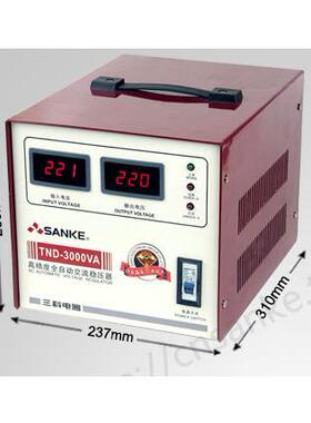 三科稳压器ND-500T/10000/2000/300/500自NVW0W/VA全动数显稳压电