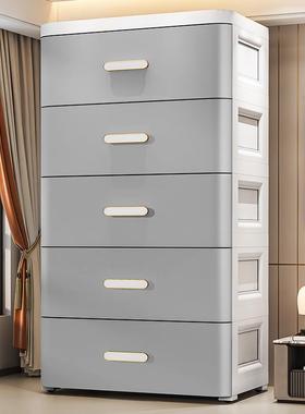 37-65宽度特大大号储屉物柜加13725婴儿童玩具柜塑料加厚款抽式收