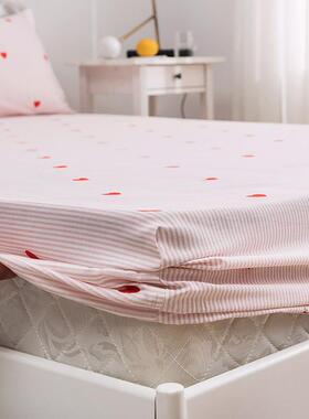 款纯棉床笠床单儿童防滑固定垫床单件全棉1.2/罩1.5/OUS1.8m米床