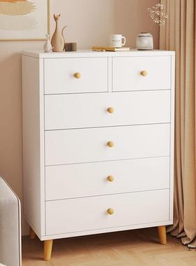 五斗柜卧室收玄橱纳子斗柜柜EBQ储物柜简约现代抽屉柜关柜五斗床