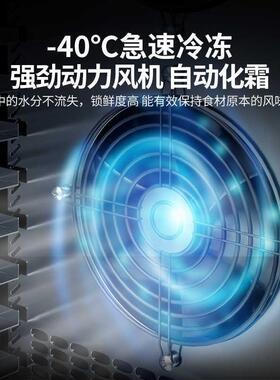 冷泓锋速冻柜商零下45度速冻柜急55401冻插盘式包子饺海子参速冻用机