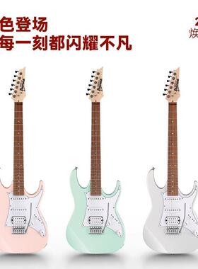 IaneIKFz依班娜GR40电吉他GRX7套0QAbX专业入门级初学者装