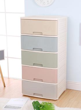 抽屉式收纳柜用家VMN居箱品塑料物箱收纳整理卡通塑料加储厚