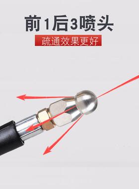 压高下水道喷射器套件MPAU22-1/4水鼠疏老通软管地鼠喷头老套件