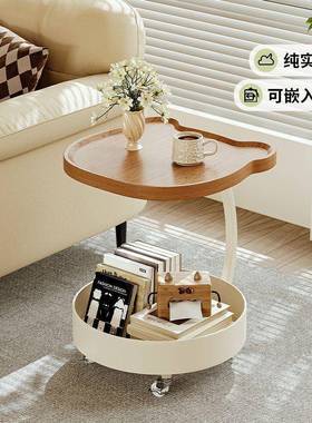 奶油沙发客茶SXR几移厅动小桌子家用现代简床创意侧边置物约架头