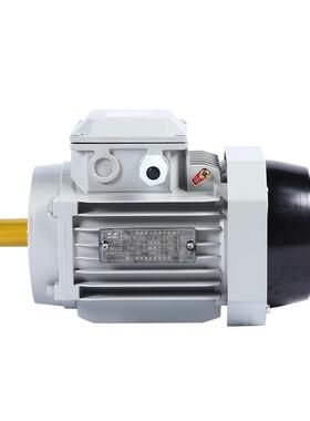 4极MS0三相异步铝壳动5机.55k电w-1kw方筒电机380RHP立卧式低噪耐