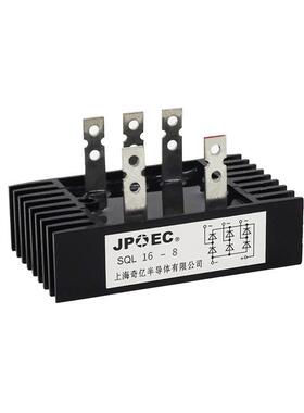 SQL16-8SQL60-860a800v三相整流桥整流器带散热器上海奇亿JPEC