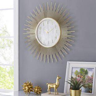 2023新款轻奢家用创意挂钟客厅现代大气装饰钟表网红简约挂墙时钟