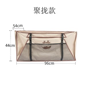 都锐折叠购物手拉小拖车内衬布袋易拆卸易清洗