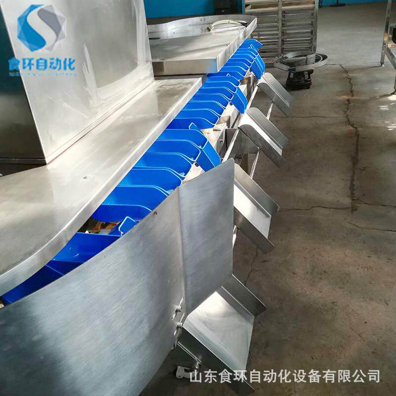 鸡翅分分机拣机自动称重系统海产品量选流水线白鸡分FHL选重机