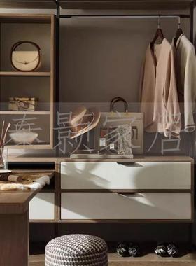 板主卧长辈房品衣柜梳妆台房现代简约新中式软样装JJ饰摆件搭配
