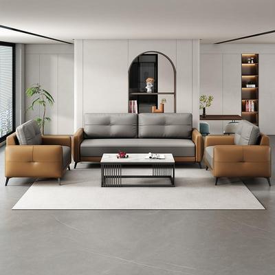 cs办公发简约会客接沙待轻发奢三人位商务FA-YWG-S装老板办公室沙