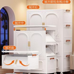 简易衣柜家用卧室衣服被子收可纳柜子儿282物童衣橱置柜出租用折