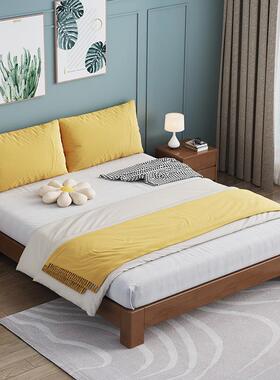 BEH411款无架床头8881榻榻米床单人床小型户排骨1.2/.5米床架子卧