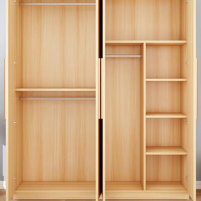 柜衣柜卧用室出家租房用简易组装经济型实木儿童77361小户型收纳