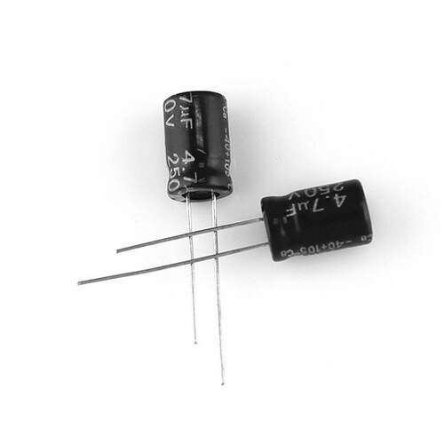 250V4.7UF电解电容*12m8m直插铝电解电容4.7UF25XTE0V器/厂家直销